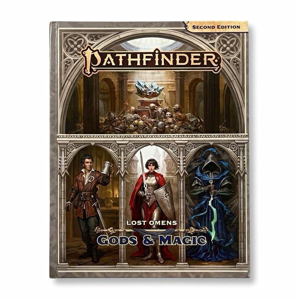 Paizo Pathfinder 2nd Ed. Lost Omens Gods & Magic Softcover RPG Sourcebook